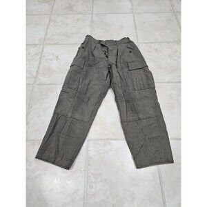 Alois Heiss KG Pants 32x30 German Military Army Wool Cargo Trouser 1960s
